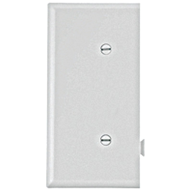 Eaton Cooper Wiring STE14W Wallplate, 2-9/16 in L, 4.84 in W, 1 -Gang, Polycarbonate, White, High-Gloss