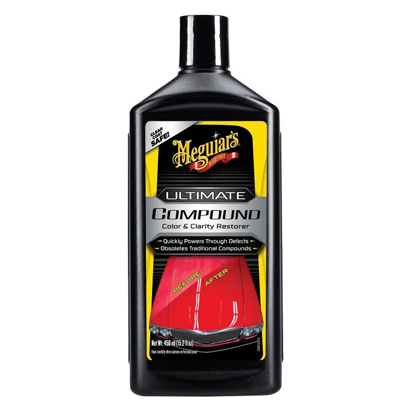 Meguiar's G17216 Ultimate Compound, 15.2 oz, Liquid, Sweet Hydrocarbon