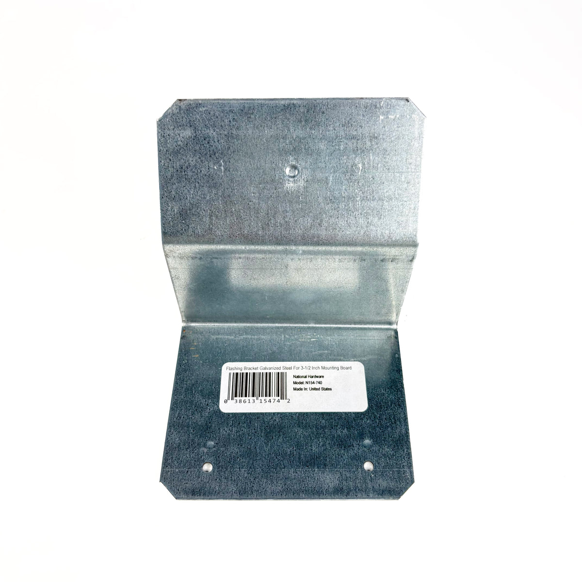 Flashing Bracket Galvanized Steel For 3-1/2 Inch Mounting Board