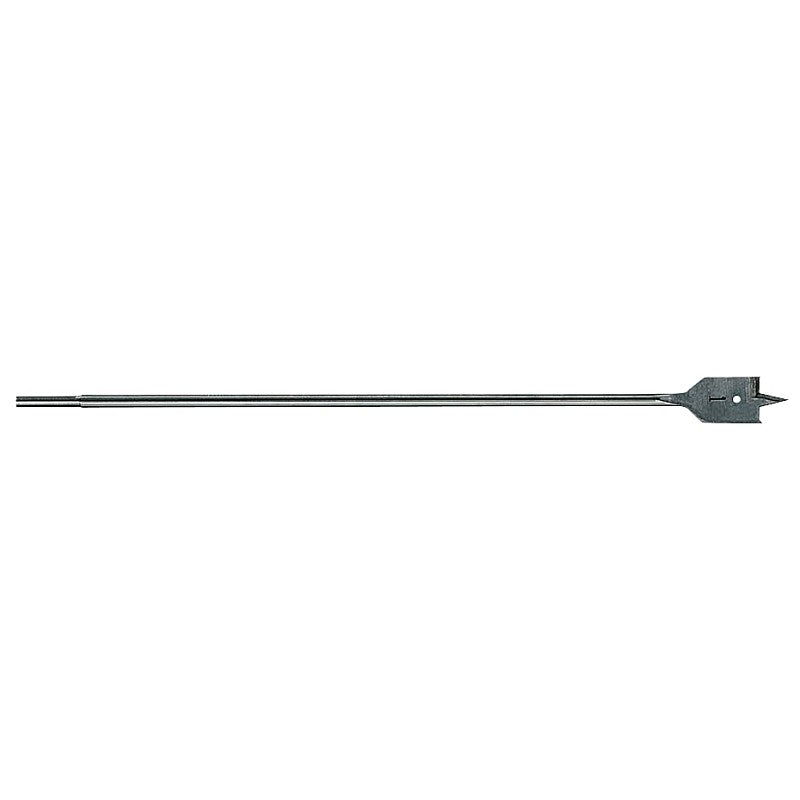Irwin 88716 Spade Drill Bit, 1 in Dia, 16 in OAL, Flat Flute, 1/4 in Dia Shank, Hex Shank
