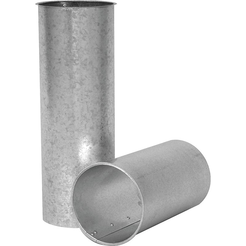 Imperial GV0931 Chimney Thimble, For: Tee Branch and Chimney Section, 28, Galvanized Steel, Galvanized, 6 x 6 in