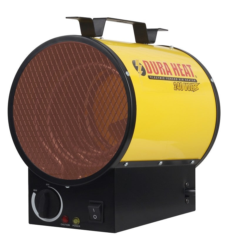 Dura Heat EUH4000 Air Heater, 20 A, 240 V, 3750 W, 12,800 Btu Heating, Yellow