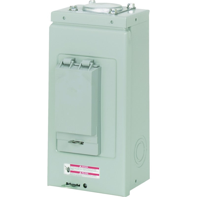 Cutler-Hammer CH CH2L70RP Load Center, 70 A, 2 -Space, 4 -Circuit, Main Lug, NEMA 3R Enclosure