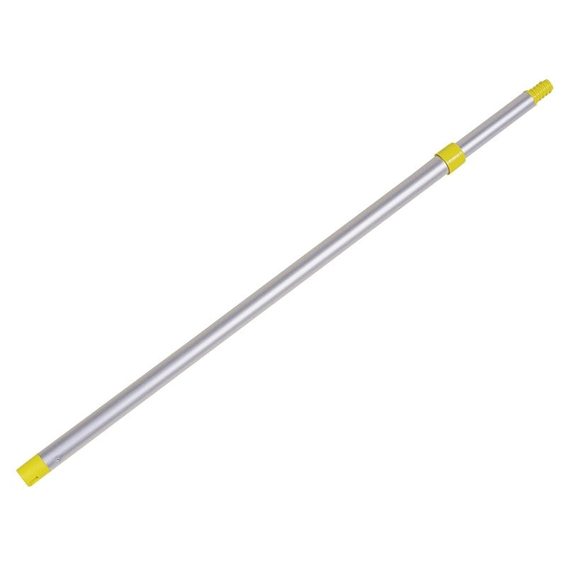 Mr. LongArm Twist-Lok 9248 Extension Pole, 1 in Dia, 4.3 to 8.1 ft L, Aluminum, Aluminum Handle, Round Handle