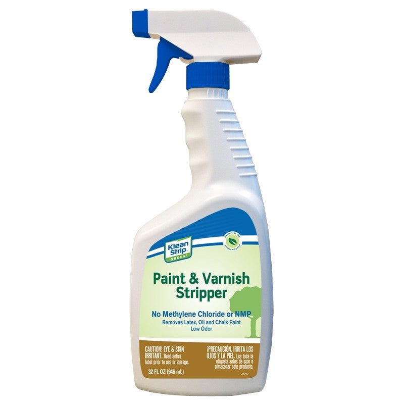 Klean Strip EKGS75016 Paint and Varnish Stripper, Liquid, Mild, White, 32 oz