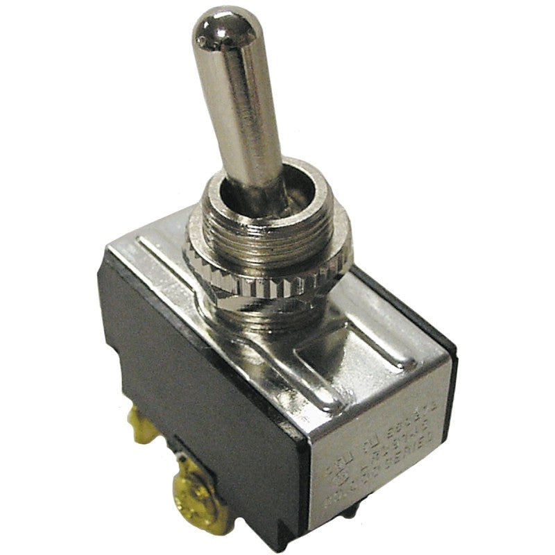 Gardner Bender GSW-10 Series Toggle Switch, 1-Poles, 125/250 V, SPST, Screw Terminal