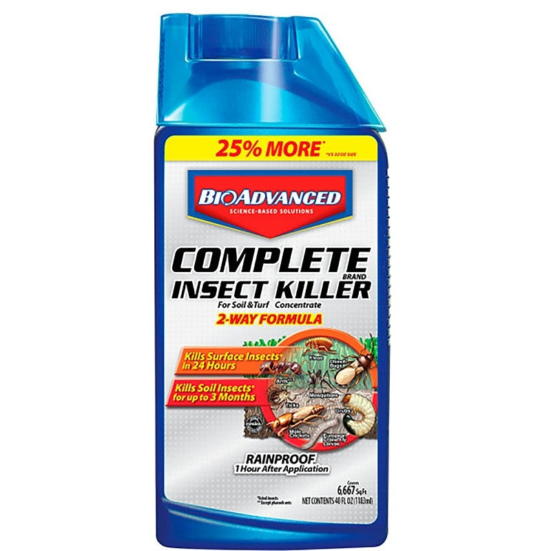 BioAdvanced 700270B Insect Killer, Liquid, Spray Application, 40 oz