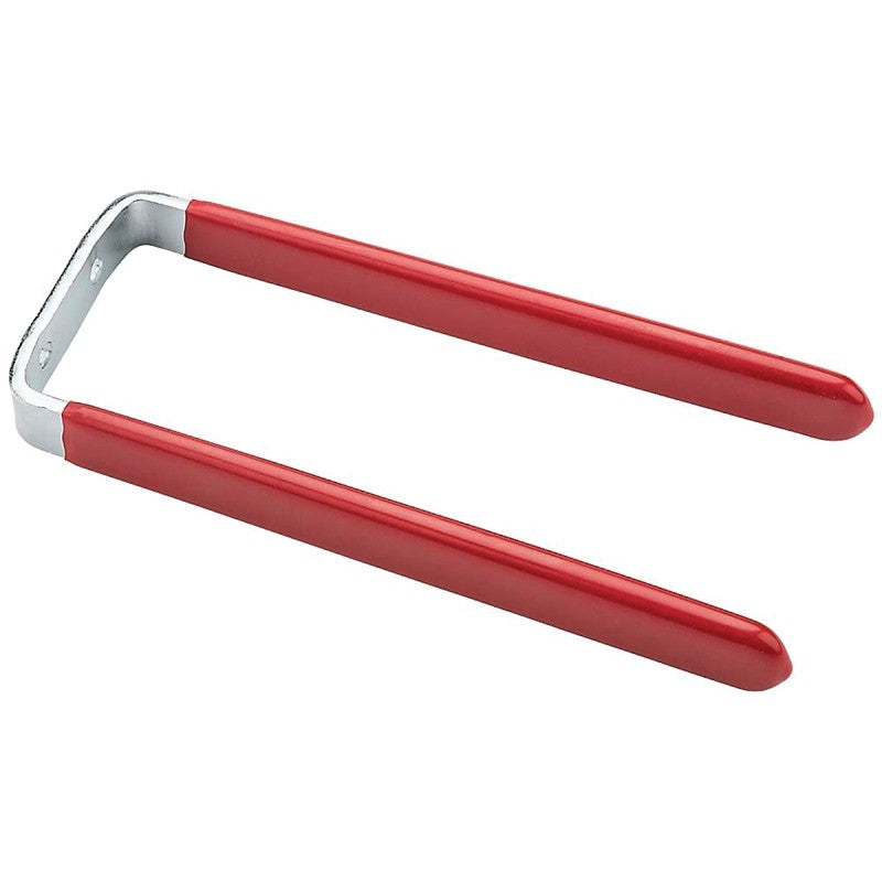 National Hardware V2212 N112-016 Tool Holder Hook, 10 lb, Screw Mounting, Steel, Red (POS)