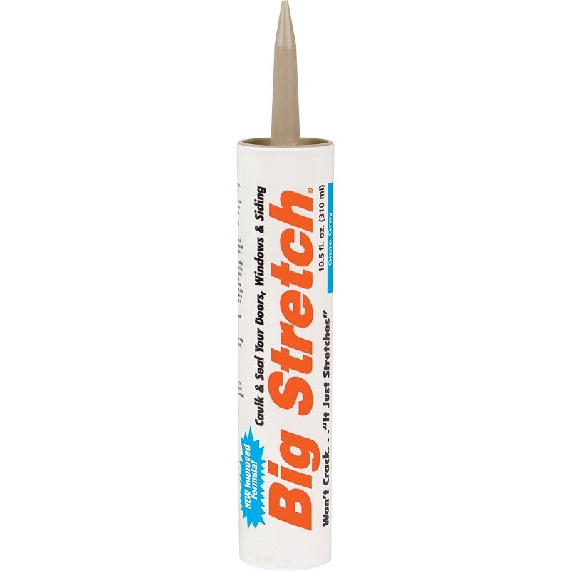 Sashco 10026 Caulk, Slate Gray,-30 to 250 deg F, 10.5 oz, Cartridge (Pack of 12)