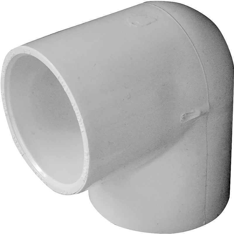 IPEX 435523 Pipe Elbow, 1-1/2 in, Socket, 90 deg Angle, PVC, SCH 40 Schedule