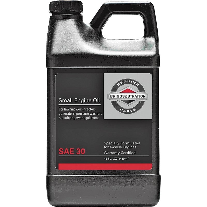 Briggs & Stratton 100028 Engine Oil, 30W, 48 fl-oz (Pack of 8)