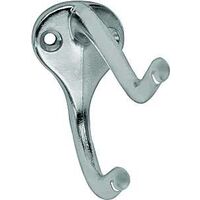 Ball End Coat And Hat Hooks Bright Brass 2 Pack