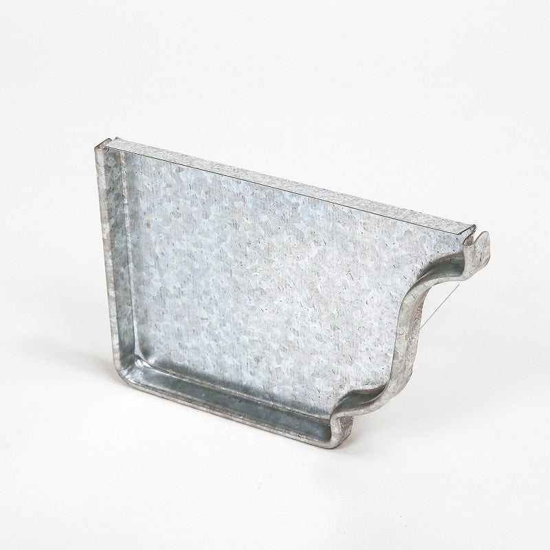 Amerimax 29205 Right End Gutter Cap, 5 in L, Steel, For: K-Style Gutter System