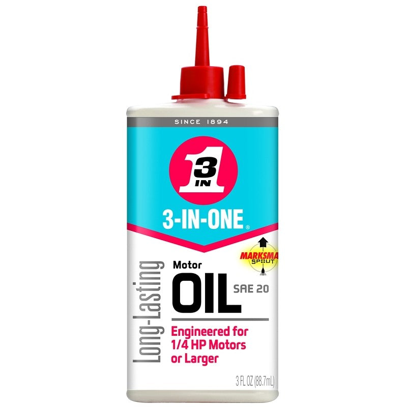 3-In-One 101456/10045 Motor Oil, 20, 3 oz