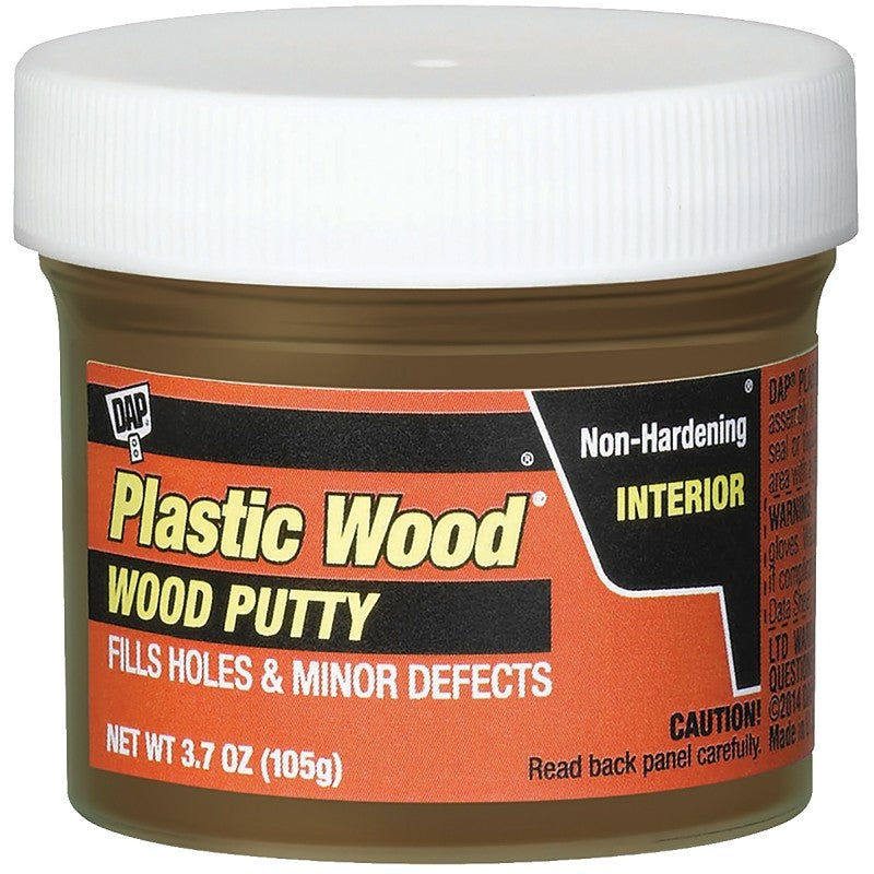 DAP Plastic Wood 21270 Wood Putty, Paste, Mild, Pleasant, Maple, 3.7 oz (Pack of 6)