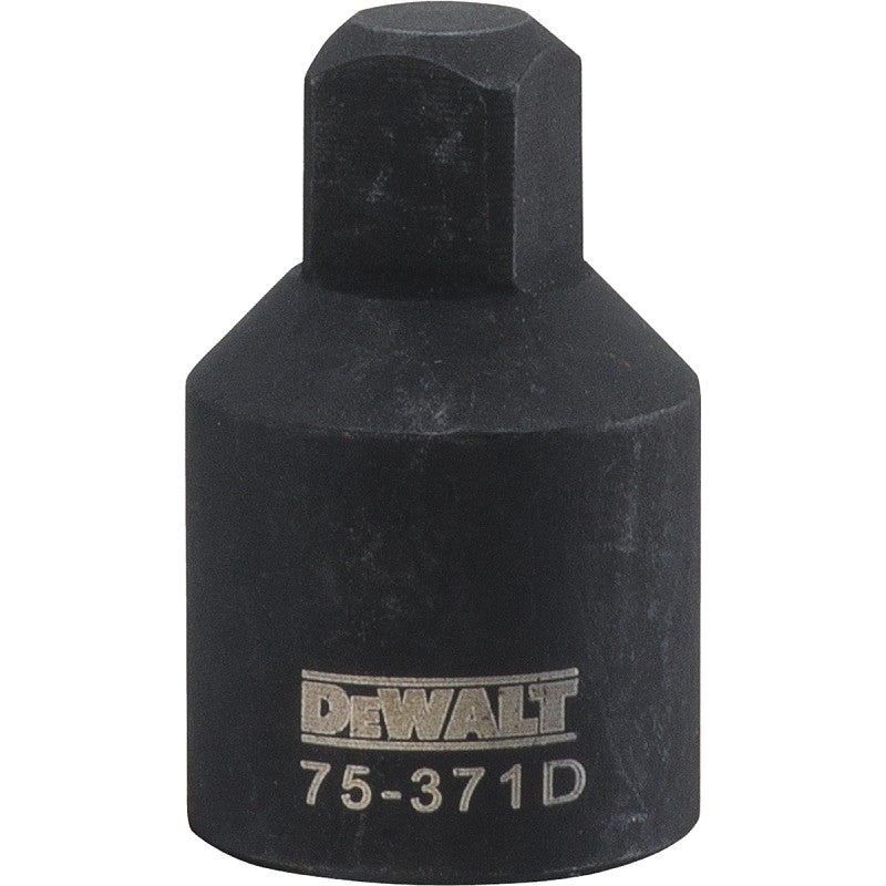 DEWALT DWMT75371OSP Reducing Impact Adapter, 1/2 in Drive, Female Drive, 3/8 in Output Drive, Male Output Drive
