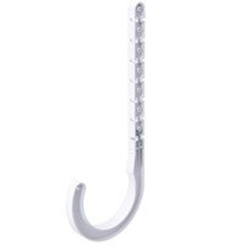 B & K P02-150HC Drain J-Hook, 1-1/2 in Opening, ABS (Pack of 20)