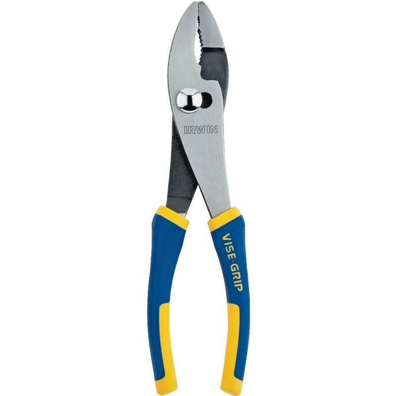 Irwin 2078408 Slip Joint Plier, 8 in OAL, 1 in Jaw Opening, ProTouch Handle, 1-11/32 in W Jaw, 1-5/16 in L Jaw