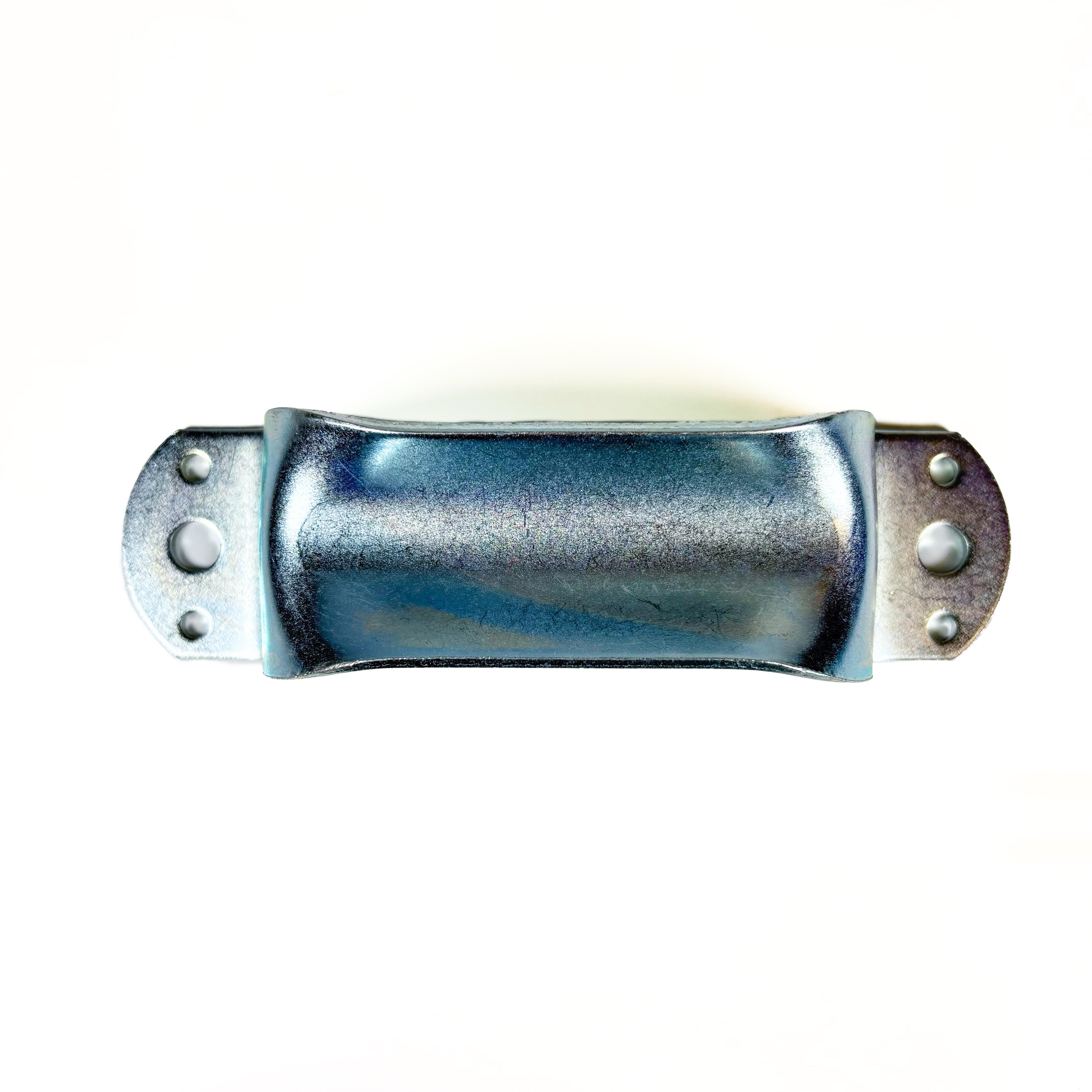 Extra Heavy Duty Door Pull 7-3/4 By 2 Inch Overall Zinc Plated Steel (POS)