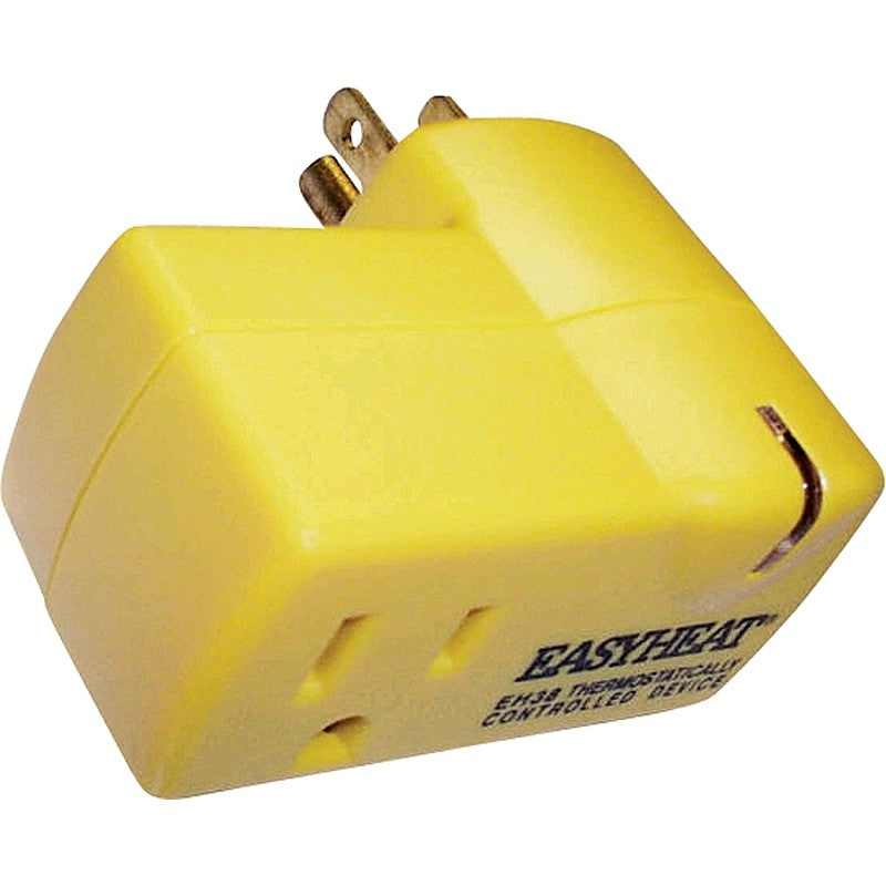 EasyHeat EH38 Pre-Set Thermostat, 15 A, 125 V, Yellow