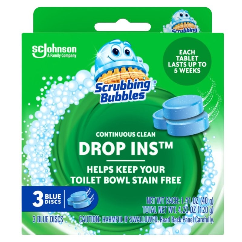 Scrubbing Bubbles 70480 Toilet Bowl Cleaner, 4.23 oz (Pack of 6)