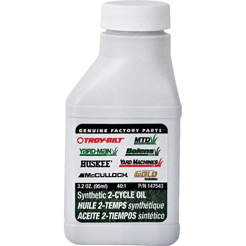 MTD 49V7543M953 Engine Oil, 3.2 oz Bottle