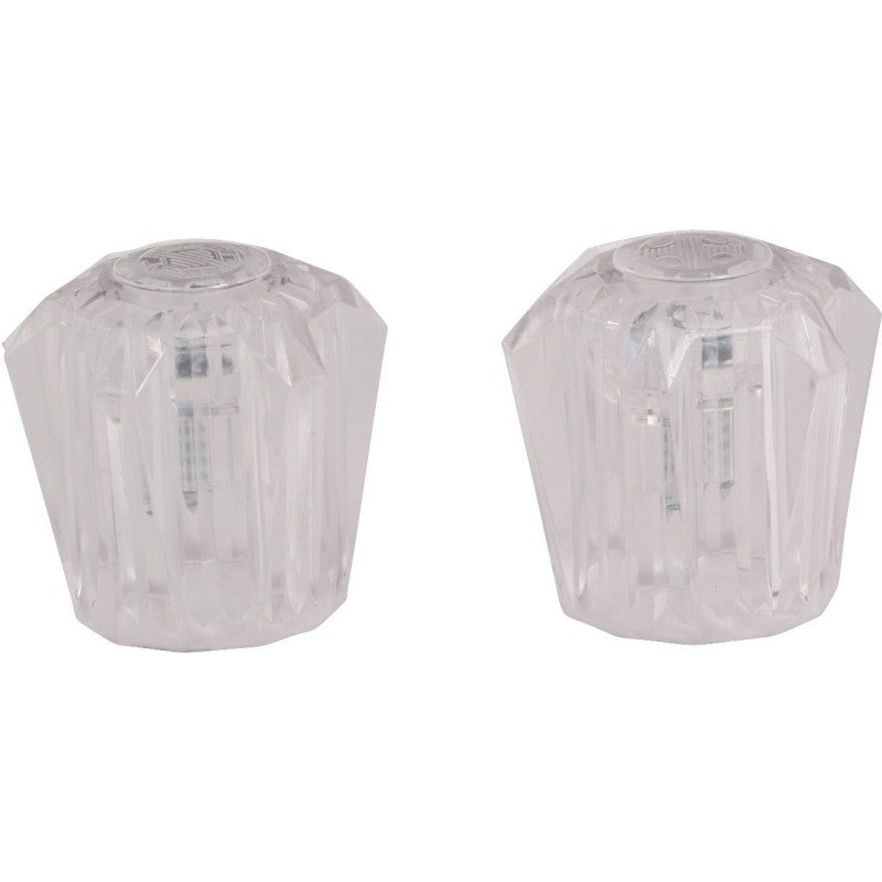 US Hardware P-402C Faucet Handle, Acrylic, For: Mobile Home Faucets