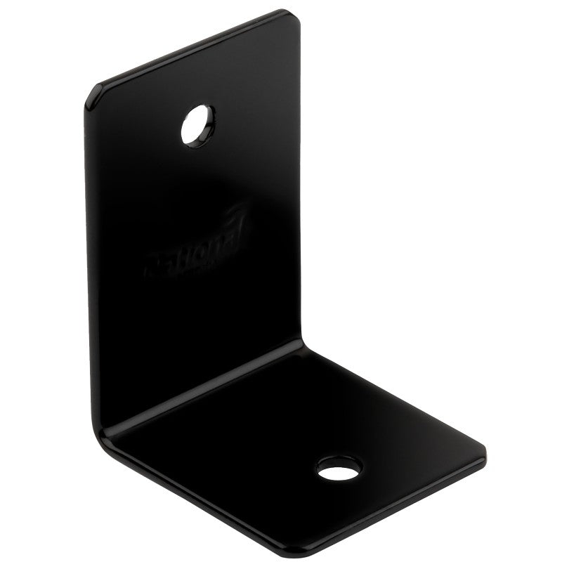 National Hardware Indio 1218BC N800-203 Joist Tie, 2 in L, 1-3/8 in W, Steel, Storm Shine/Powder-Coated, Black