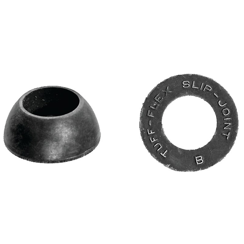 Danco 36590B Faucet Washer, 7/16 in ID x 3/4 in OD Dia, 5/16 in Thick, Rubber (Pack of 5)