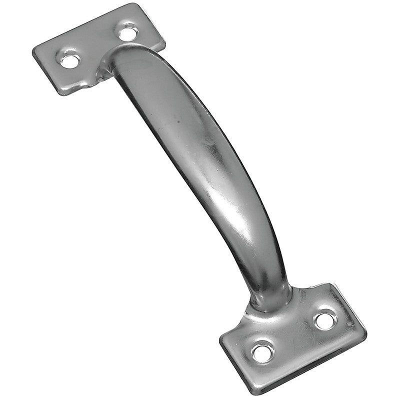National Hardware N116-707 Door Pull, 1-3/4 in W, 1.62 in D, Steel, Zinc