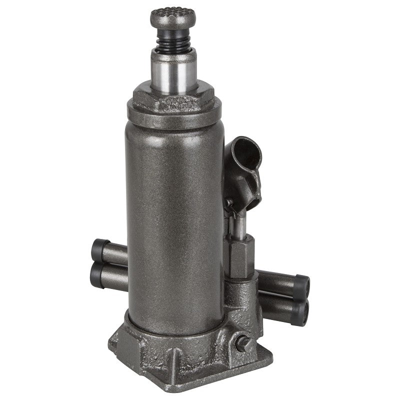 ProSource T010706 Hydraulic Bottle Jack, 6 ton, 8-1/2 to 16-1/4 in Lift, Steel, Gray