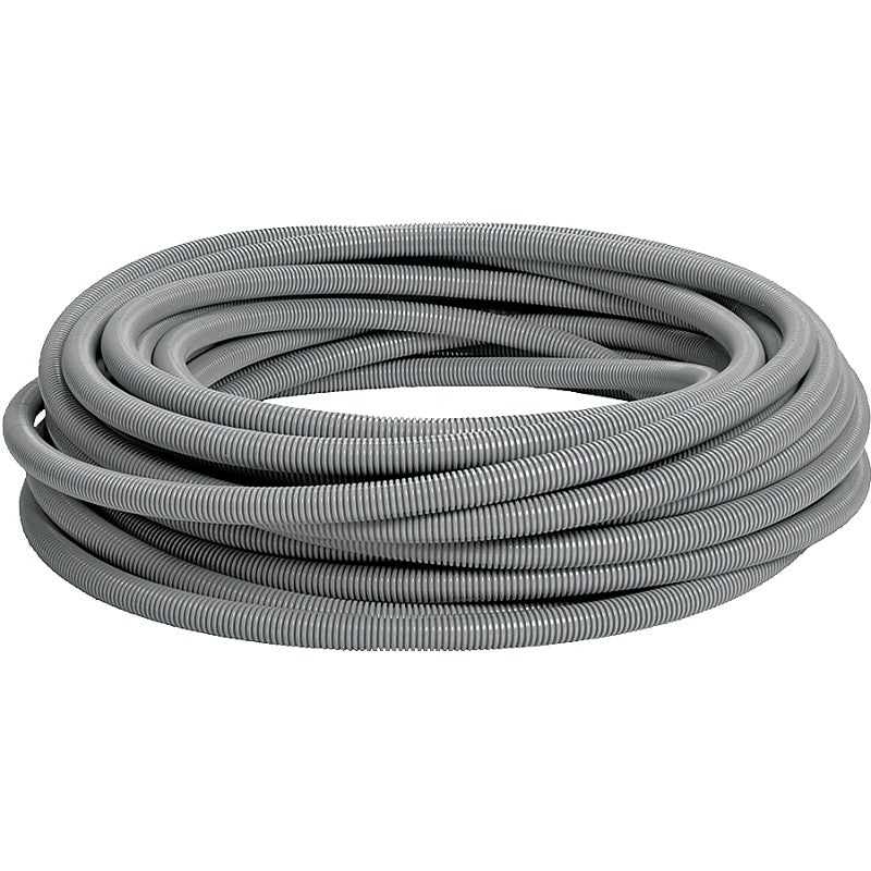 Carlon 15005-100 Conduit, 1/2 in, 100 ft L, PVC, Gray