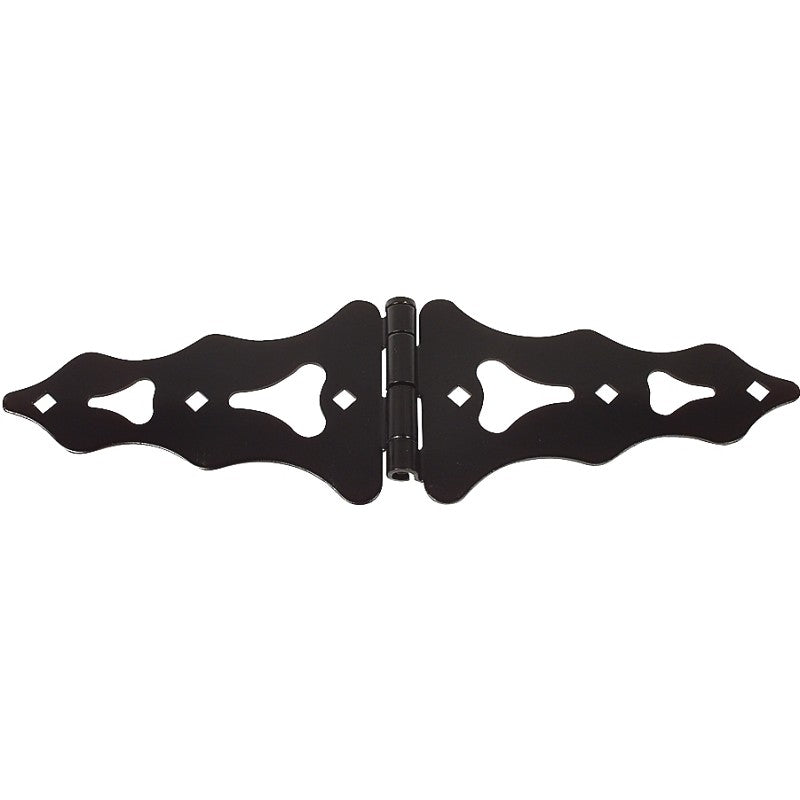 National Hardware N179-192 Strap Hinge, 5-1/2 in W Frame Leaf, 10 in H Frame Leaf, Steel, Reversible Pin, 40 lb
