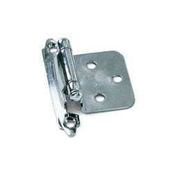 Laurey 28726 Cabinet Hinge, Self Close, Polished Chrome