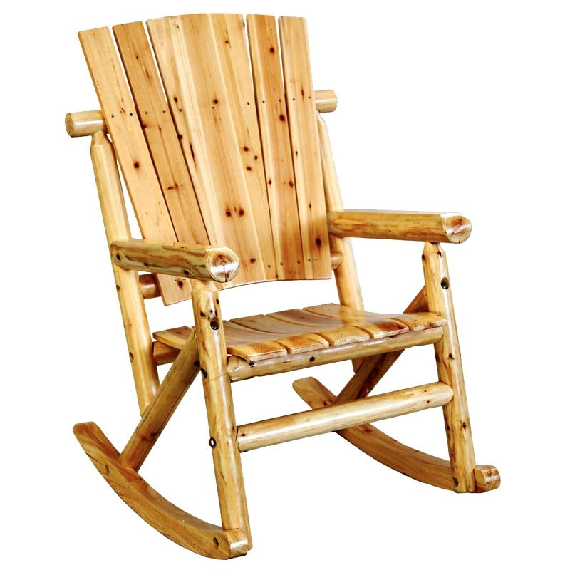 Leigh Country TX 95100 Aspen Single Rocking Chair, 29-1/2 in OAW, 44-1/2 in OAD, 35.43 in OAH, Wood