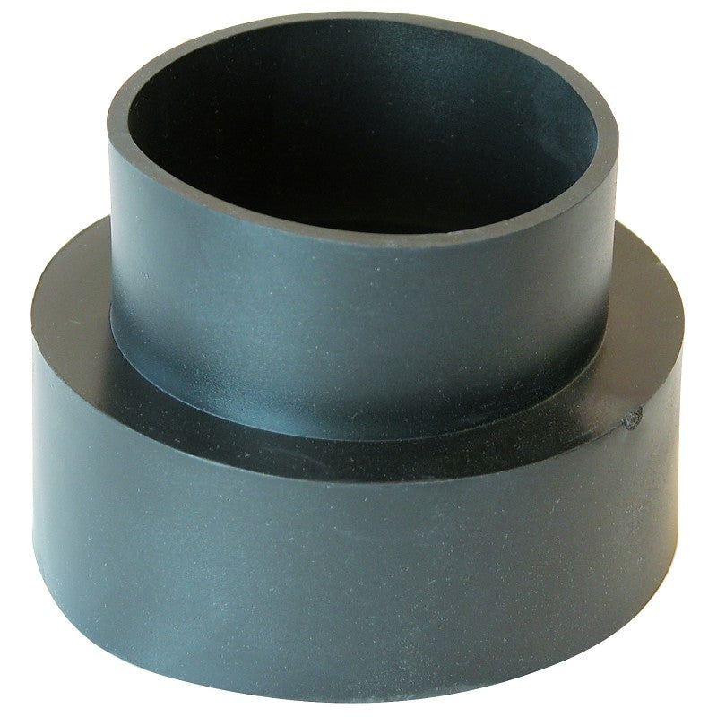 Fernco PDSC-43 Downspout Adapter, Vinyl, Black