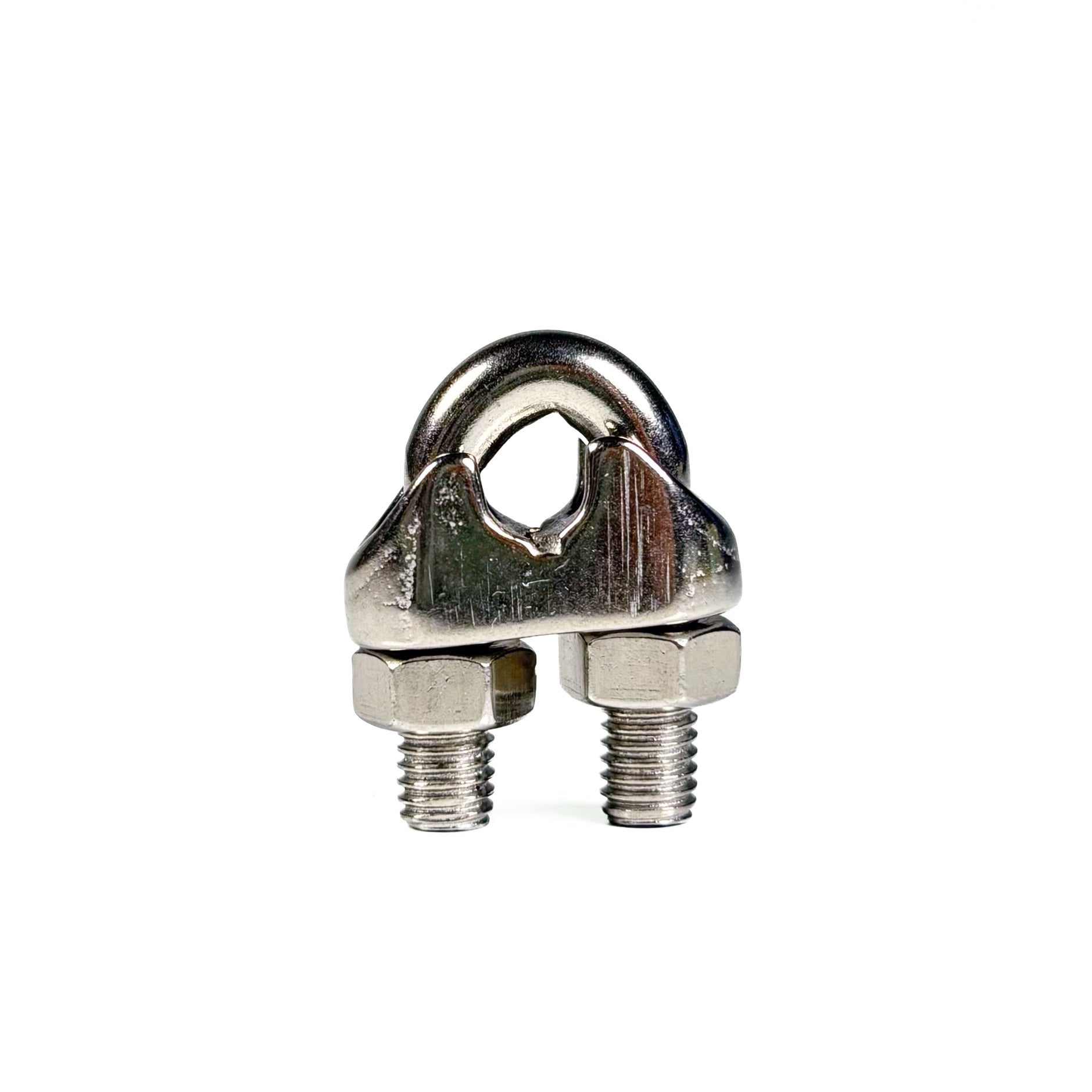 Wire Cable Clamps 1/16 Inch Stainless Steel 3 Pack