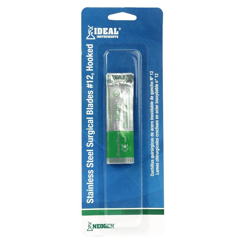 Neogen 2032 Scalpel Blade, Hook Blade, Stainless Steel Blade