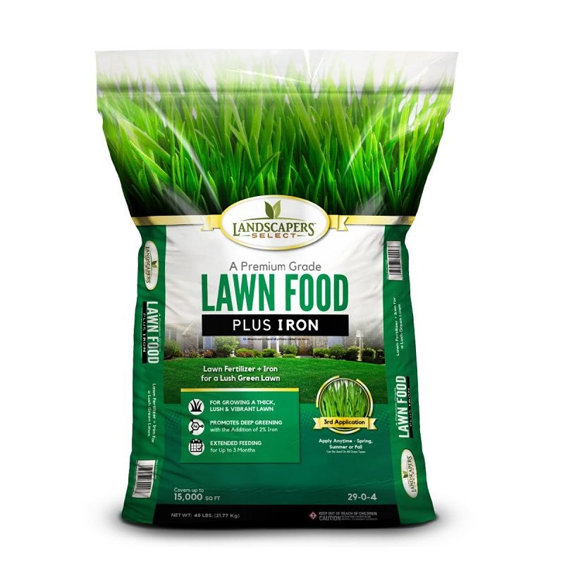 LAWN FERTILIZER PLUS IRON 15M