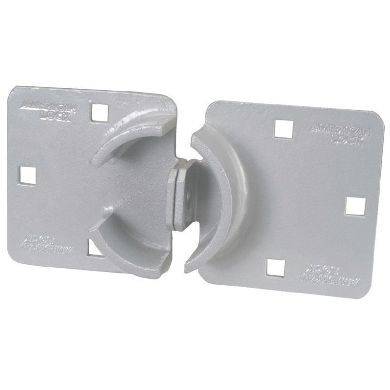 American Lock A800 Padlock Hasp, 1-1/16in(23cm), Hidden Shackle, Chrome