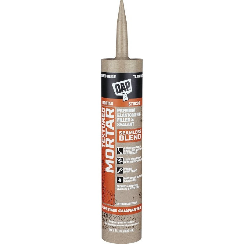 DAP 7079810081 Filler and Sealant, Beige, Paste, 10.1 fl-oz Cartridge