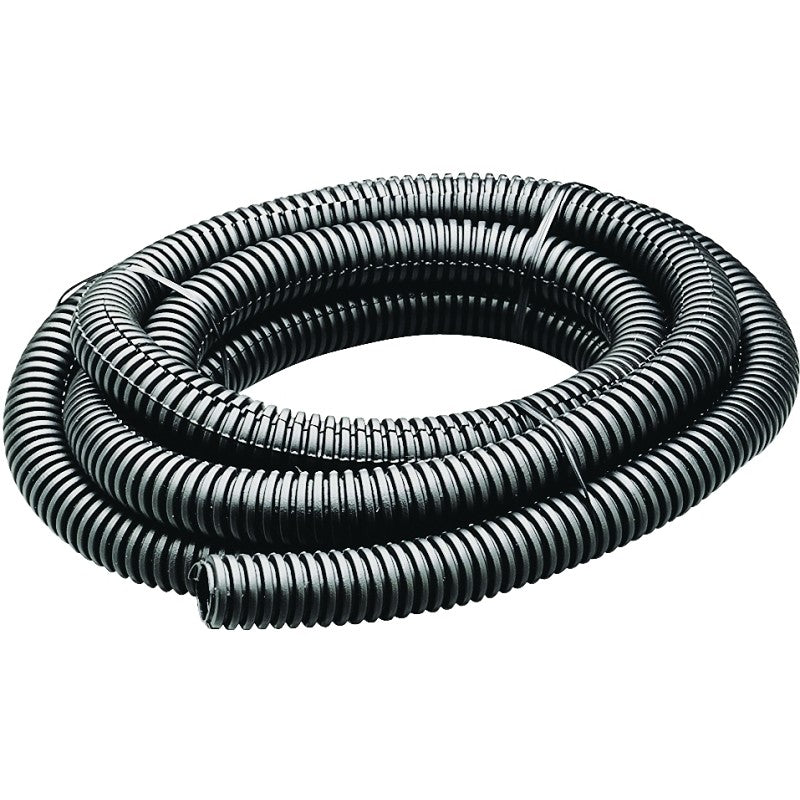 Gardner Bender FLX-5007T Split Tubing, 1/2 in Dia, 7 ft L, Polypropylene, Black