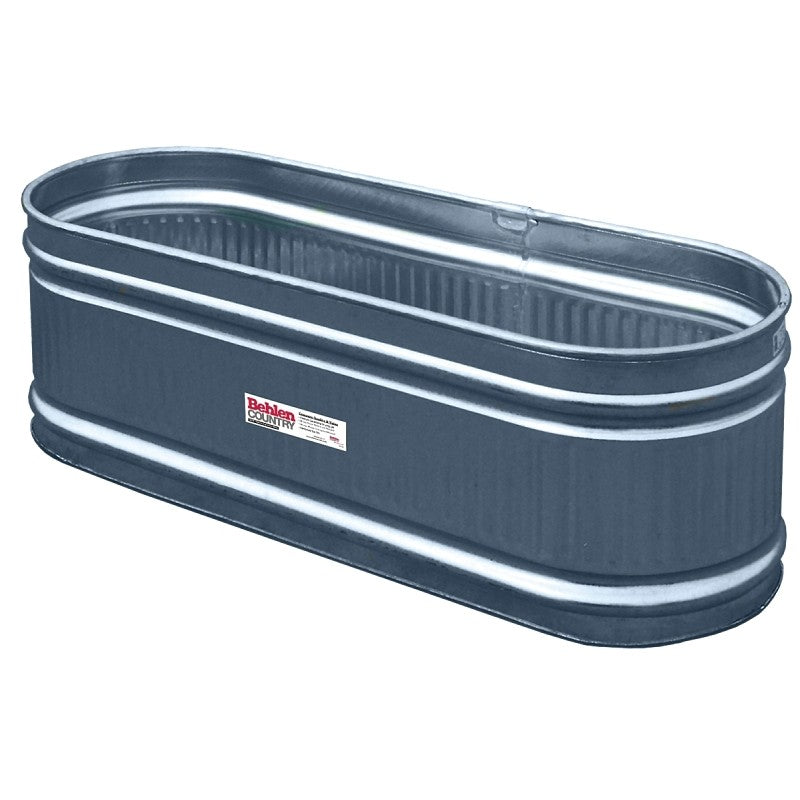 Behlen Country 50130048 Livestock Tank, Round, 169 gal Capacity, Steel, Galvanized