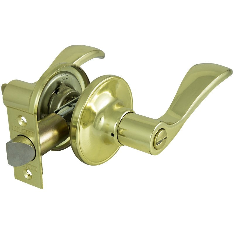 ProSource LYE701V-PS Privacy Lever, Zinc, Reversible Hand, 3 Grade