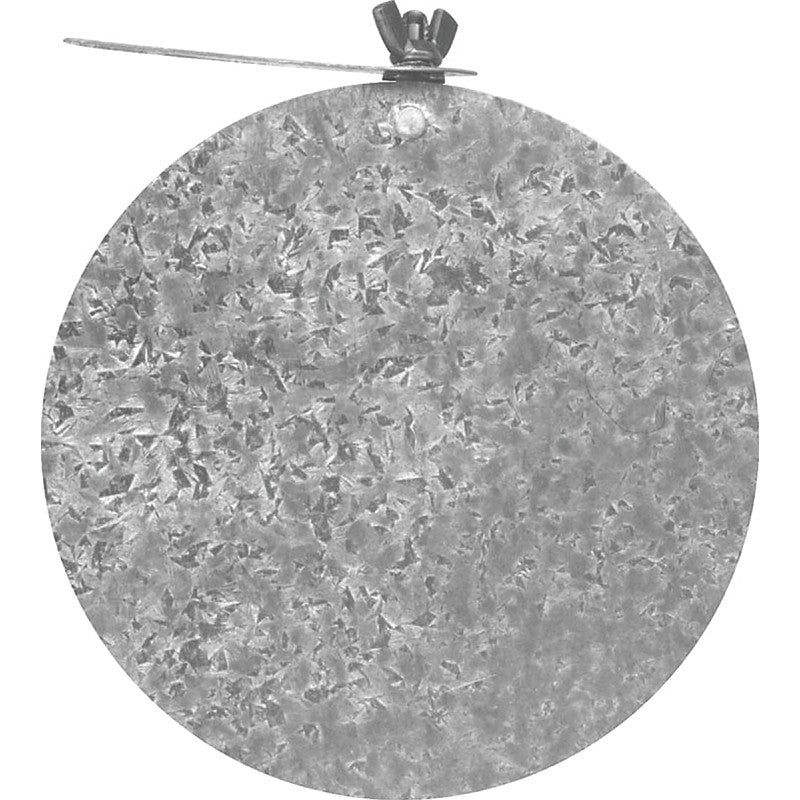 Imperial GV0750 Round Damper with Key, 5 in Dia, Steel (Pack of 5)