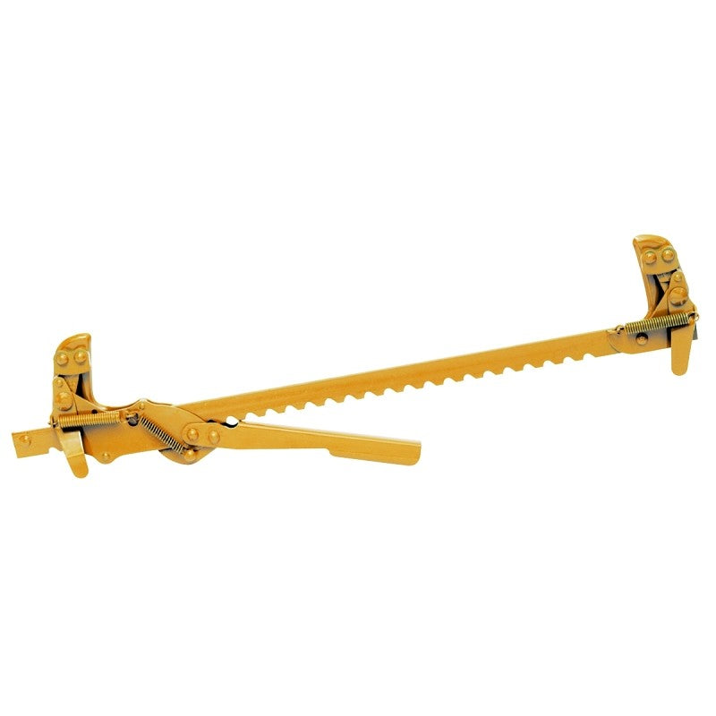 DL Goldenrod Series 400 Fence Tool, 33 in OAL, 2 in W Jaw, Steel Jaw, Steel Handle