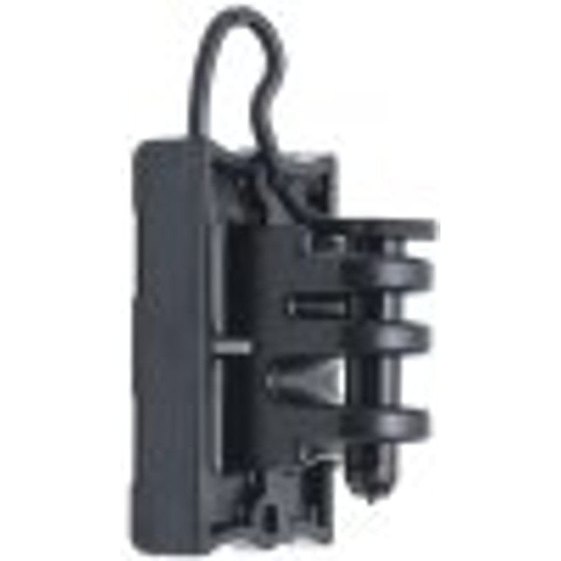 Zareba IWTPLB-Z Series Screw-In Ring Insulator, For: Standard Stubbed T-Post and Wood Post, 9 to 22 ga Fence Wire