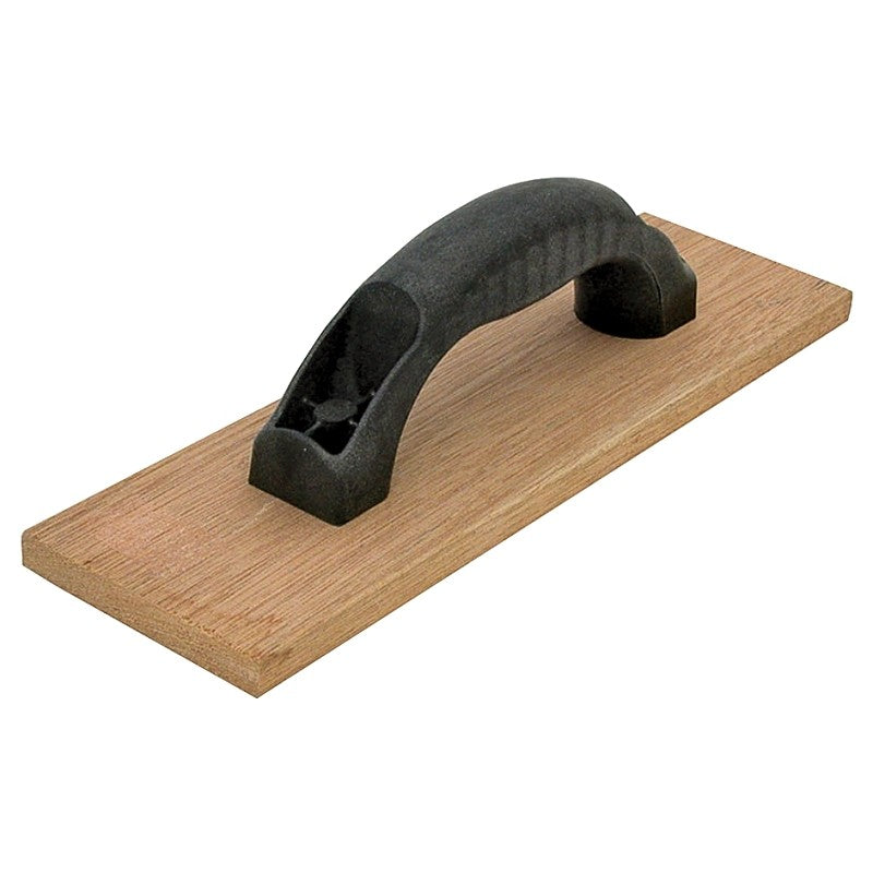 QLT WF946 Hand Float, 16 in L Blade, 3-1/2 in W Blade, 1/2 in Thick Blade, Mahogany Blade, Structural Foam Handle