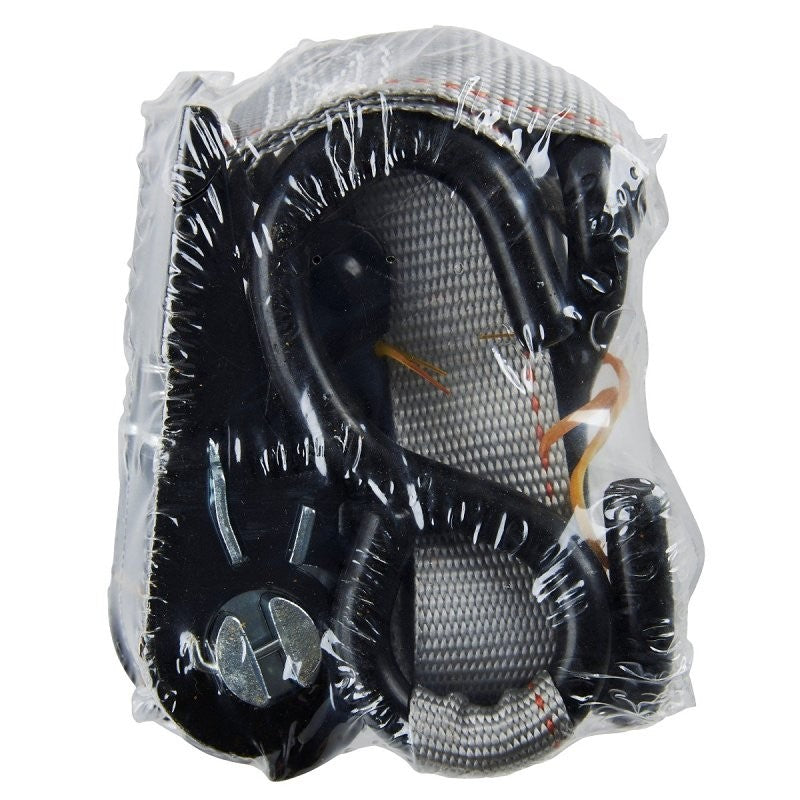 Keeper 89514 Tie-Down, Ratchet Adjustment, 1 in W, 14 ft L, Gray, 500 lb Working Load, S-Hook End, 1/PK (Pack of 8)