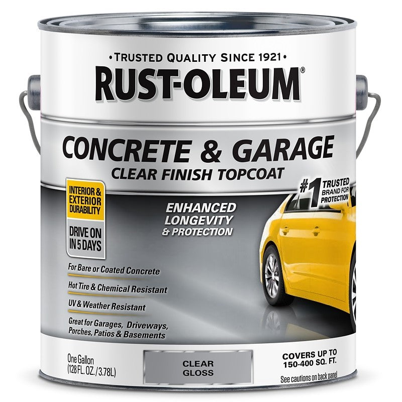 Rust-Oleum 320202 Floor Coating, Gloss, Clear, 1 gal (Pack of 2)